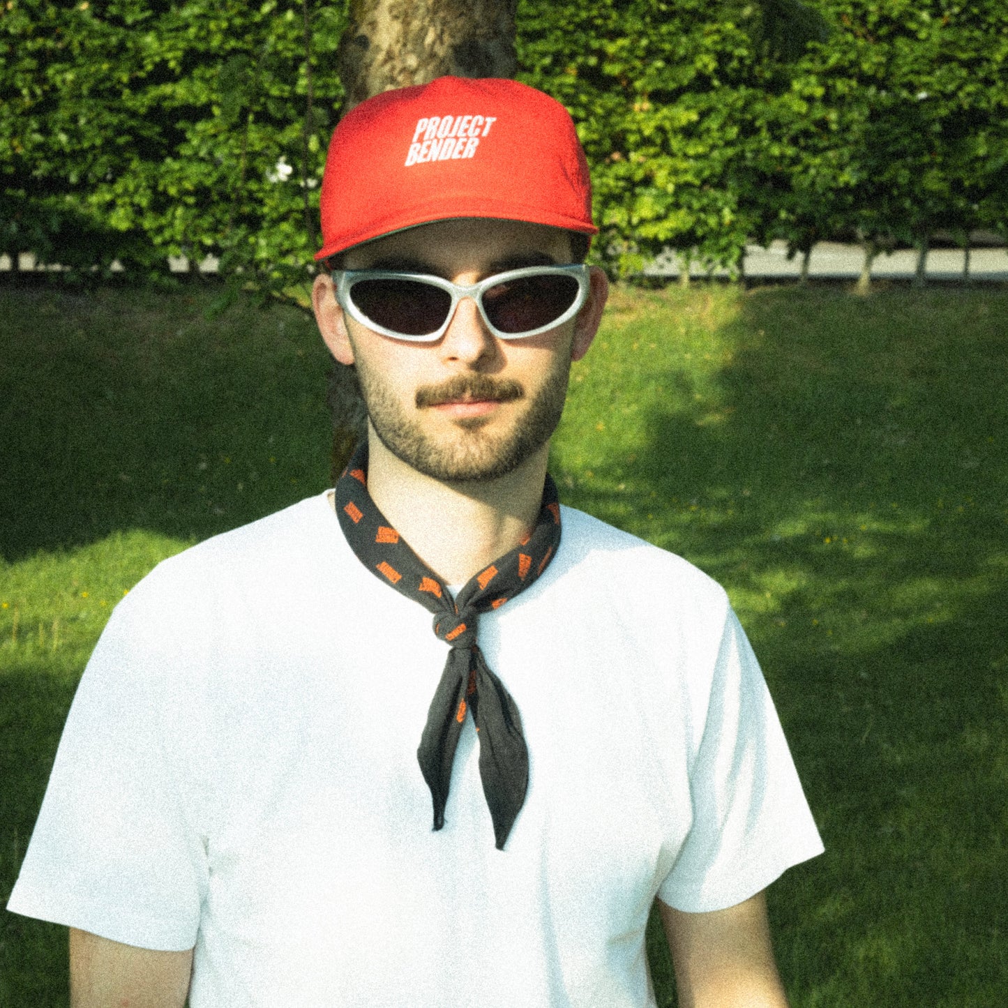 Monogram Bandana Black - Project Bender