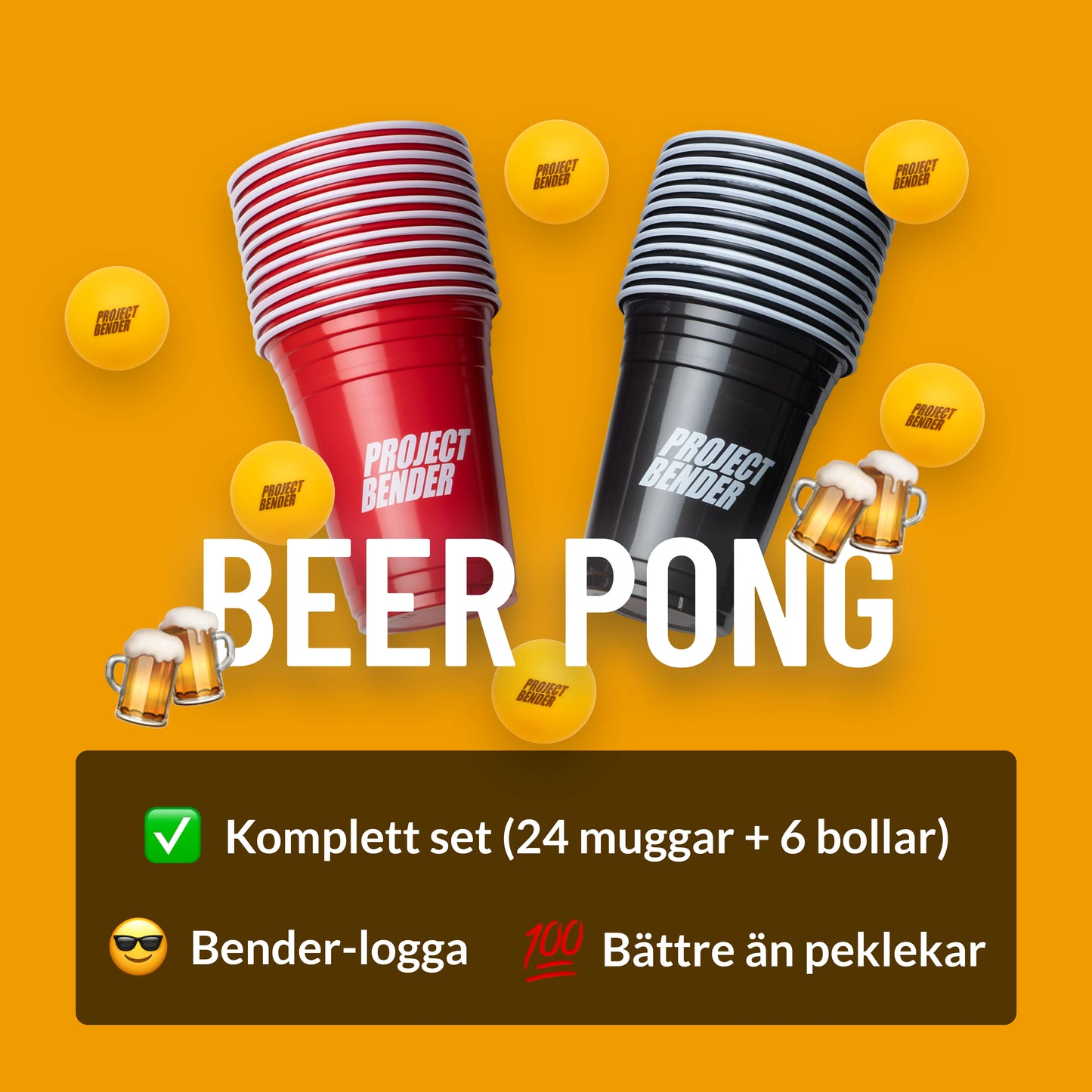 Beer Pong Set