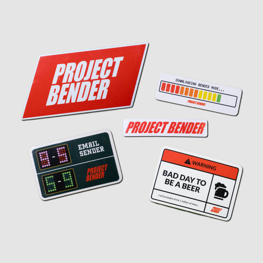 Project Bender Sticker Set - Project Bender