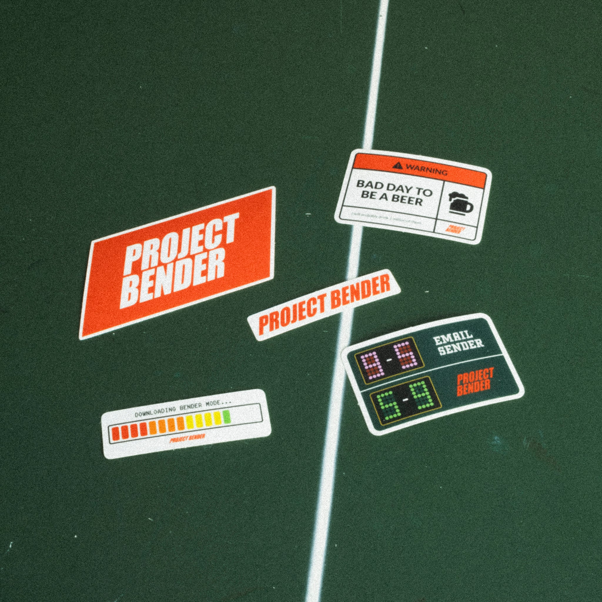 Project Bender Sticker Set - Project Bender